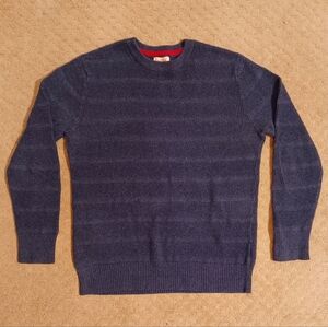 Kid's Cat & Jack Target Navy Textured Sweater